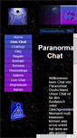 Mobile Screenshot of chat.paranormal.de